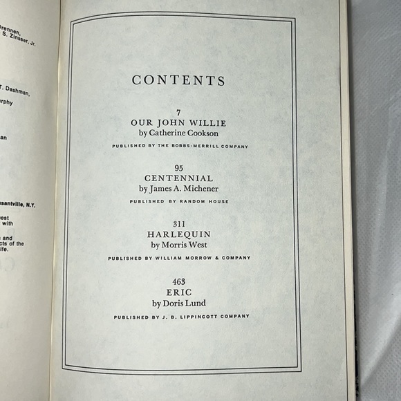 READERS DIGEST CONDENSED BOOKS VOLUME 1 1975 VINTAGE HARDCOVER WITH 4 STORIES - Picture 10 of 16